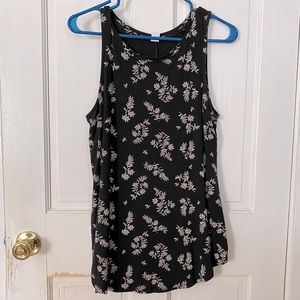Old Navy Luxe Flora Tank
